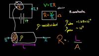 Resistividad y conductividad | Circuitos |Física | Khan Academy en Español