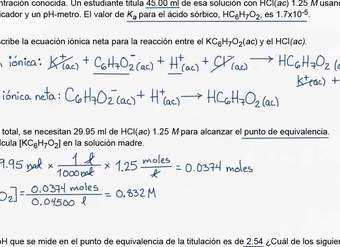 2015 Respuesta libre AP Química 3 d | Química | Khan Academy en Español