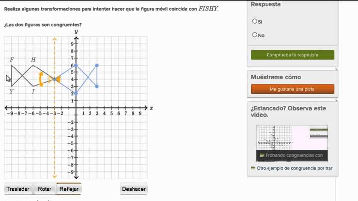 Otro ejemplo de congruencia por transformación