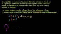 Formas de ordenar colores. Ejemplo