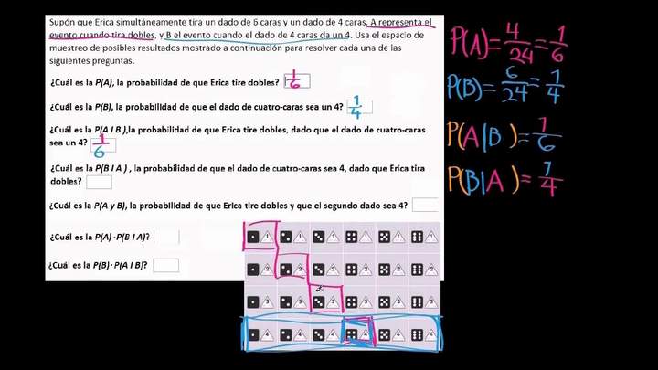 Analizando probabilidad dependiente