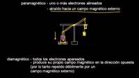 Paramagnetismo y diamagnetismo