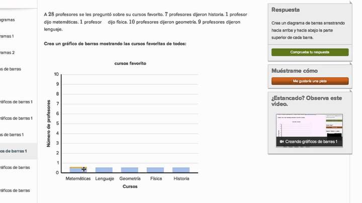 Creando gráficas de barras 1