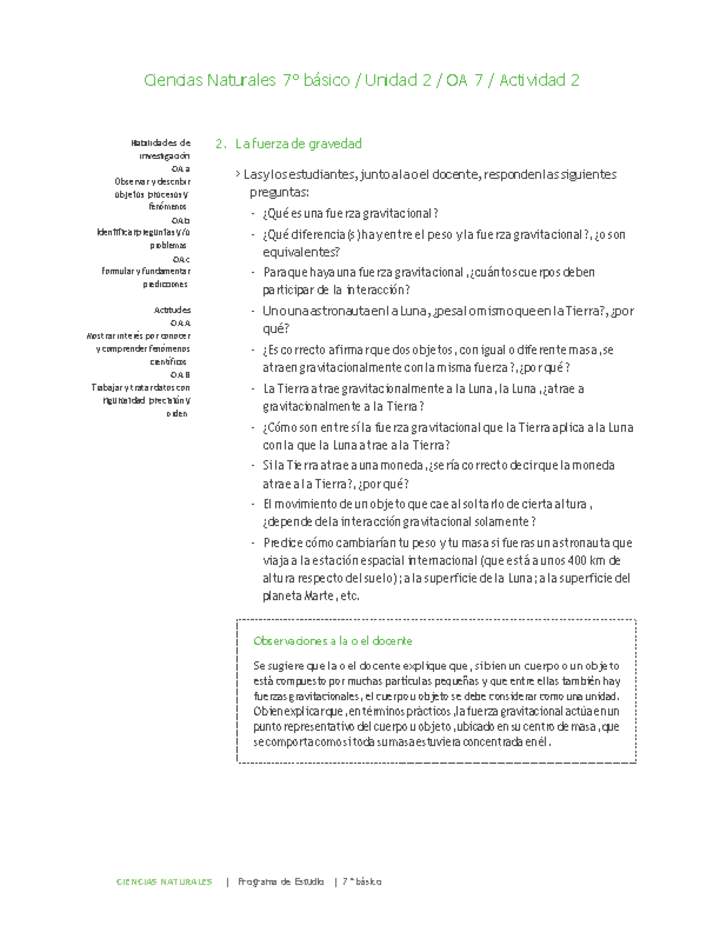 Ciencias Naturales 7° básico-Unidad 2-OA7-Actividad 2