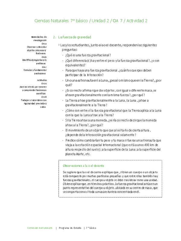 Ciencias Naturales 7° básico-Unidad 2-OA7-Actividad 2