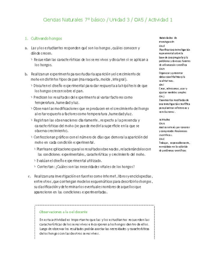 Ciencias Naturales 7° básico-Unidad 3-OA5-Actividad 1