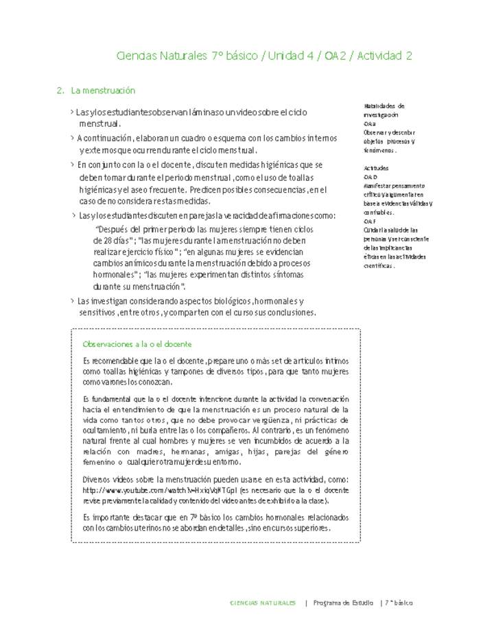 Ciencias Naturales 7° básico-Unidad 4-OA2-Actividad 2