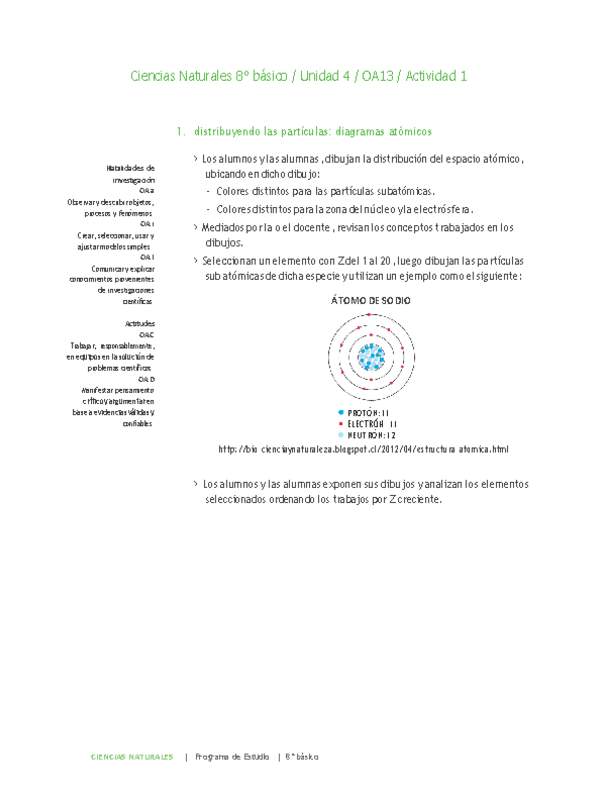 Ciencias Naturales 8° básico-Unidad 4-OA13-Actividad 1