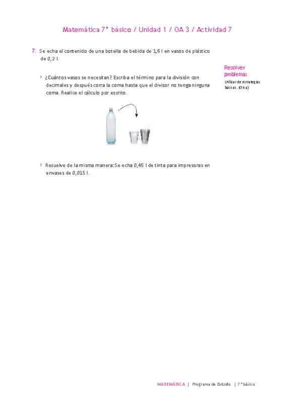 Matemática 7° básico -Unidad 1-OA 3-Actividad 7