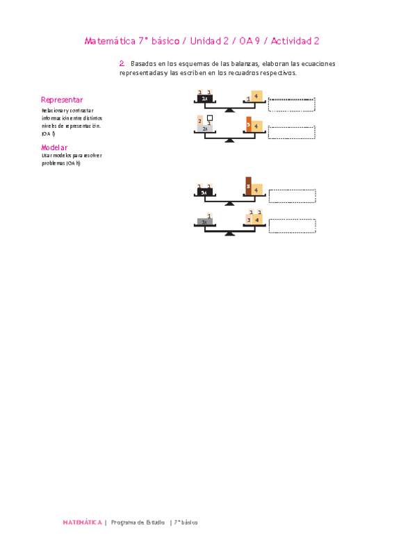 Matemática 7° básico -Unidad 2-OA 9-Actividad 2