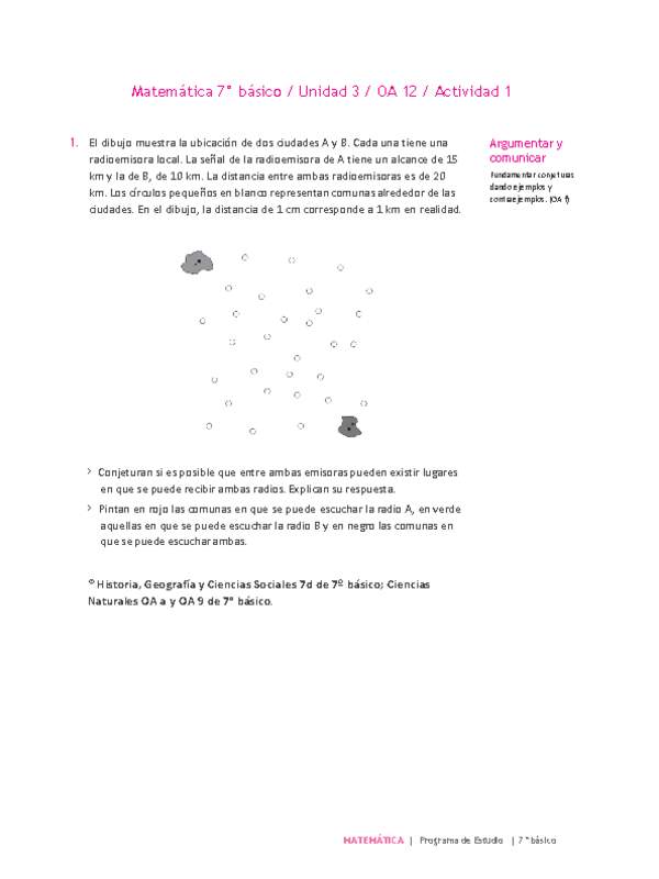 Matemática 7° básico -Unidad 3-OA 12-Actividad 1