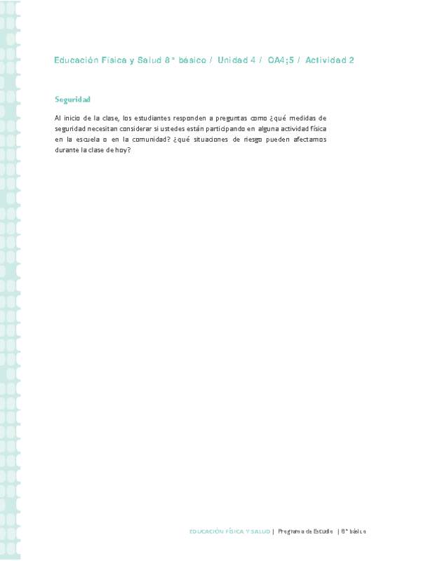 Educación Física 8° básico-Unidad 4-OA4;5-Actividad 2
