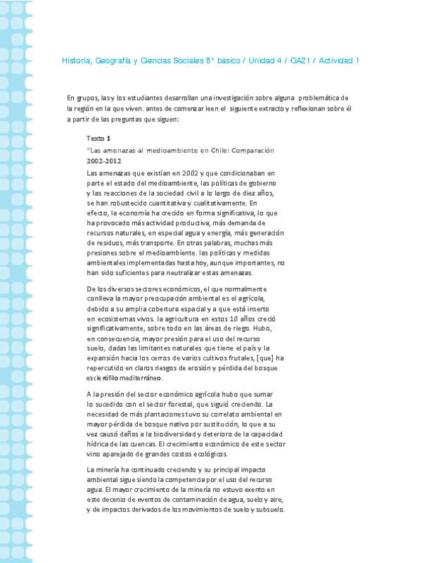 Historia 8° básico-Unidad 4-OA21-Actividad 1