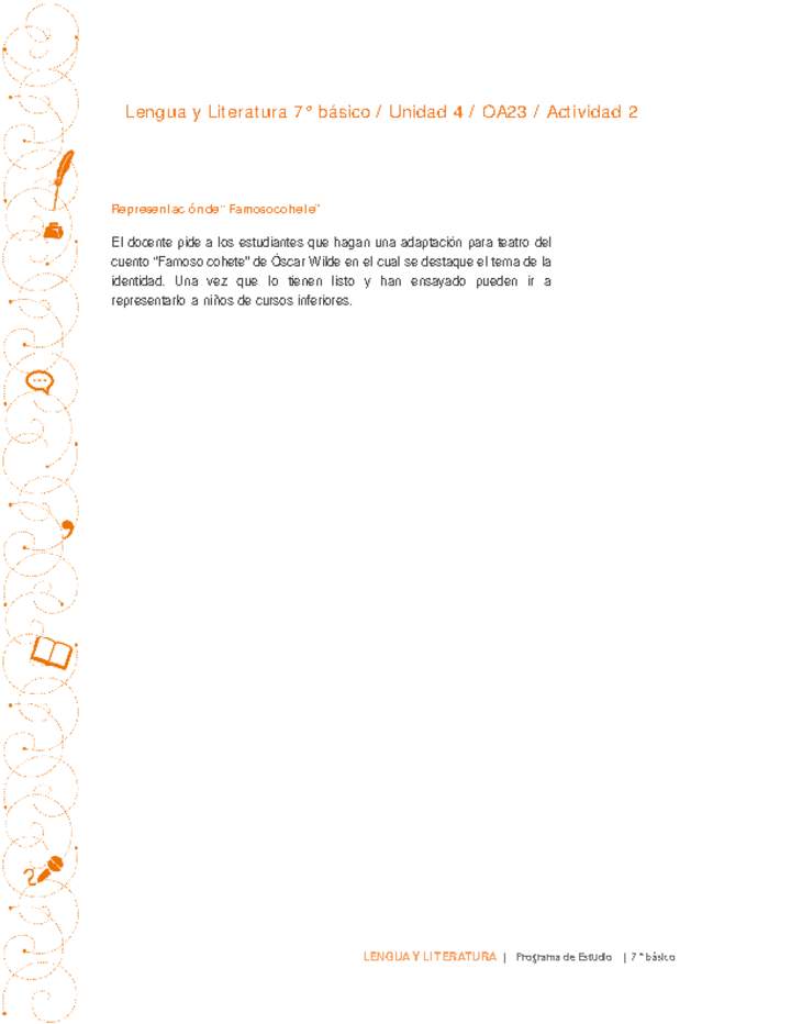 Lengua y Literatura 7° básico-Unidad 4-OA23-Actividad 2