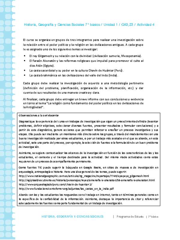 Historia 7° básico-Unidad 1-OA3;23-Actividad 4
