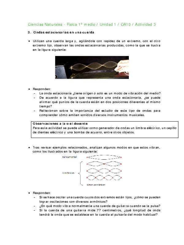 Ciencias Naturales 1 medio-Unidad 1-OA10-Actividad 3