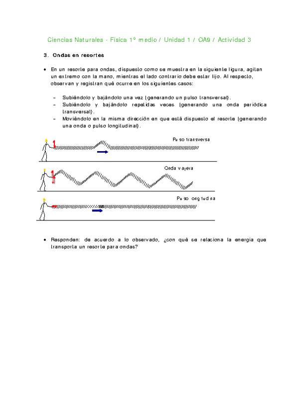 Ciencias Naturales 1 medio-Unidad 1-OA9-Actividad 3