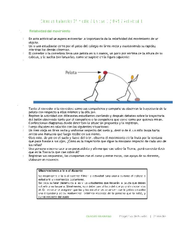 Ciencias Naturales 2 medio-Unidad 1-OA9-Actividad 1