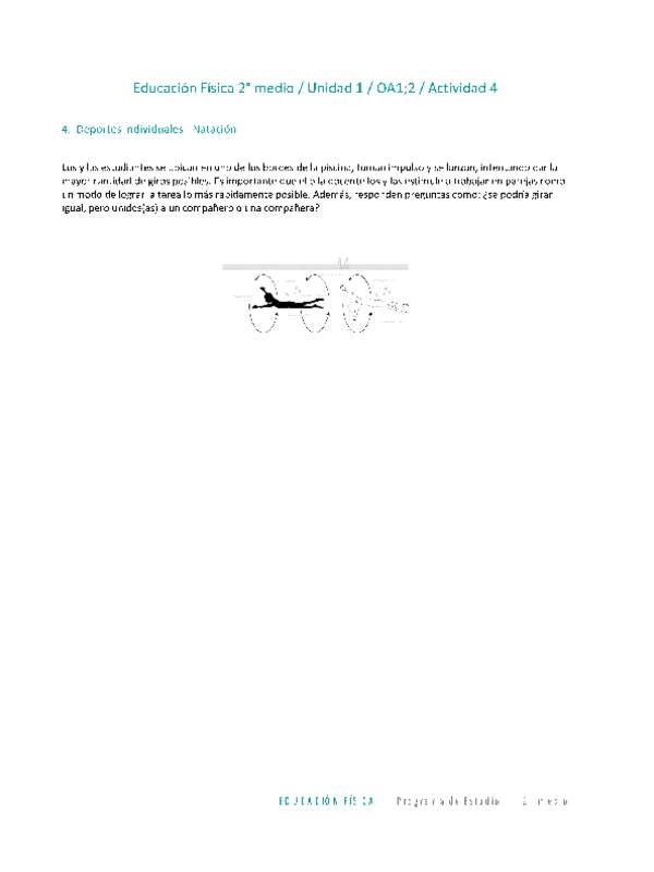 Educación Física 2 medio-Unidad 1-OA1;2-Actividad 4