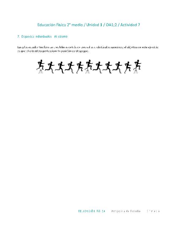 Educación Física 2 medio-Unidad 1-OA1;2-Actividad 7