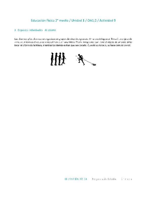 Educación Física 2 medio-Unidad 1-OA1;2-Actividad 9