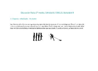 Educación Física 2 medio-Unidad 1-OA1;2-Actividad 9