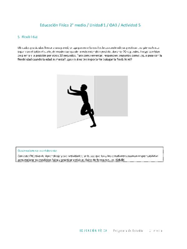 Educación Física 2 medio-Unidad 1-OA3-Actividad 5