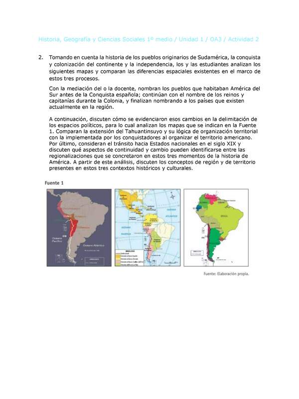 Historia 1 medio-Unidad 1-OA3-Actividad 2