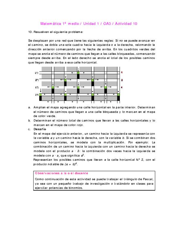 Matemática 1 medio-Unidad 1-OA3-Actividad 10