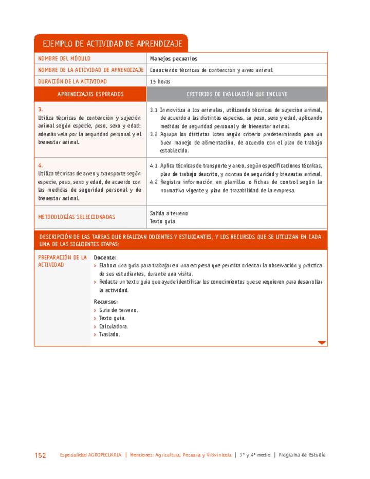 Conociendo técnicas de contención y arreo animal