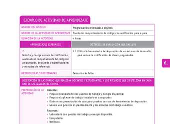 Prueba de comportamiento de código con verificación paso a paso