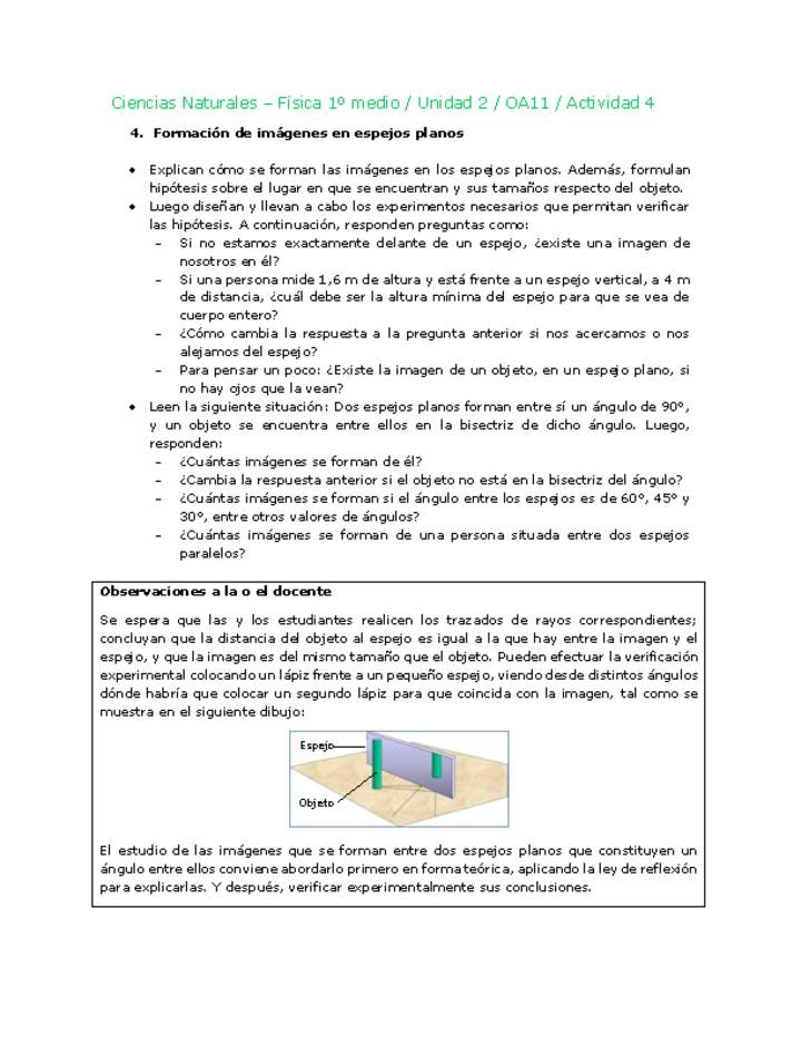 Ciencias Naturales 1 medio-Unidad 2-OA11-Actividad 4