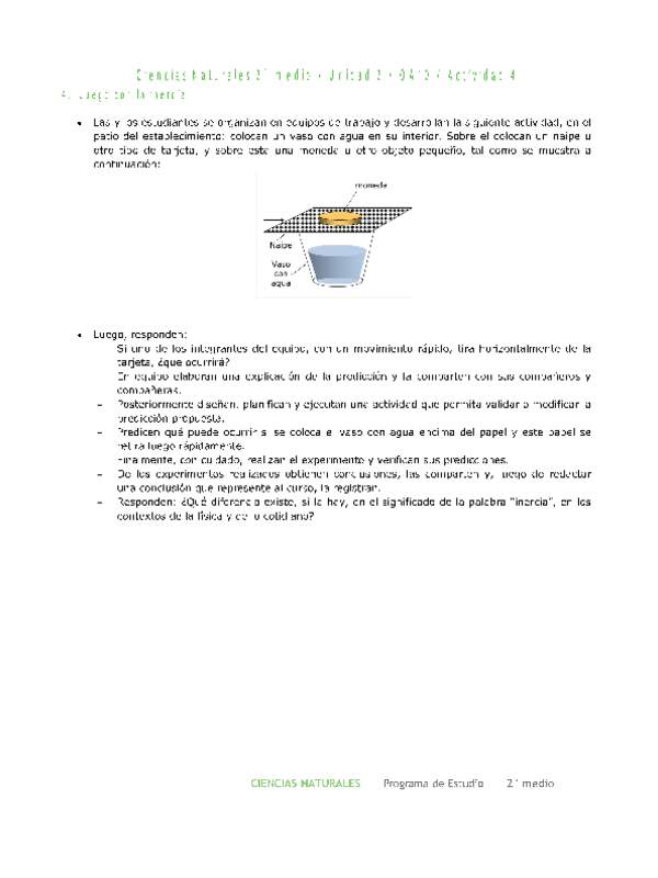 Ciencias Naturales 2 medio-Unidad 2-OA10-Actividad 4