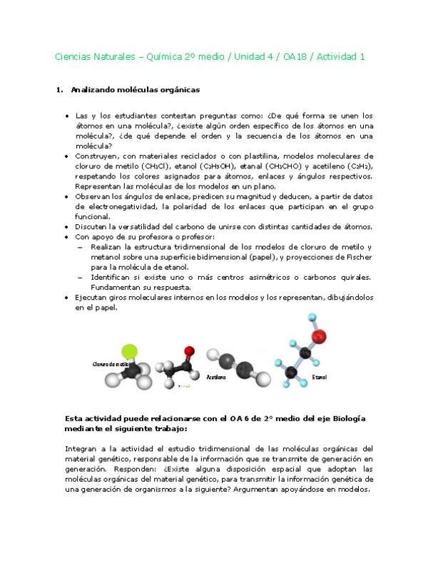 Ciencias Naturales 2 medio-Unidad 4-OA18-Actividad 1