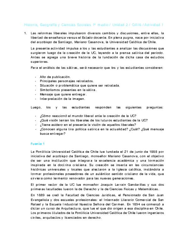 Historia 1 medio-Unidad 2-OA16-Actividad 1
