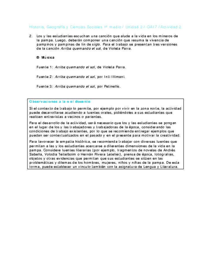 Historia 1 medio-Unidad 2-OA17-Actividad 2