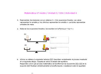 Matemática 1 medio-Unidad 2-OA4-Actividad 4