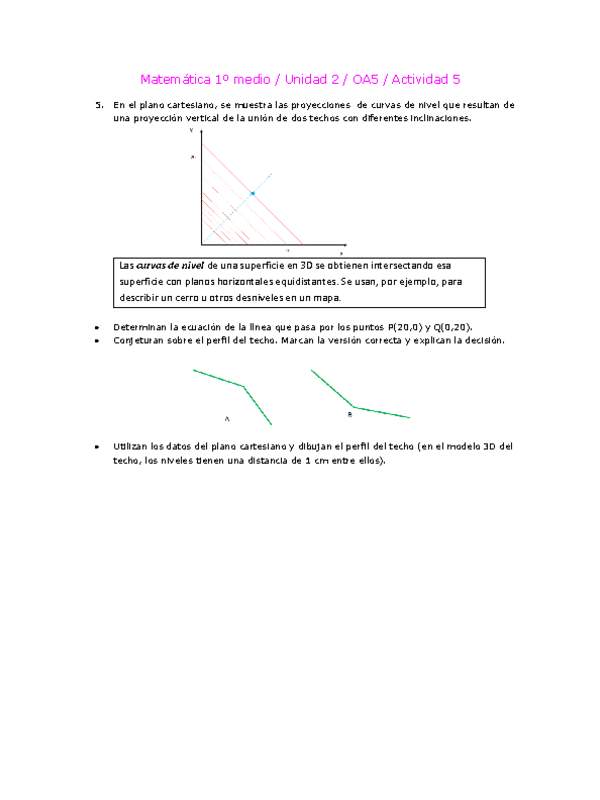 Matemática 1 medio-Unidad 2-OA5-Actividad 5