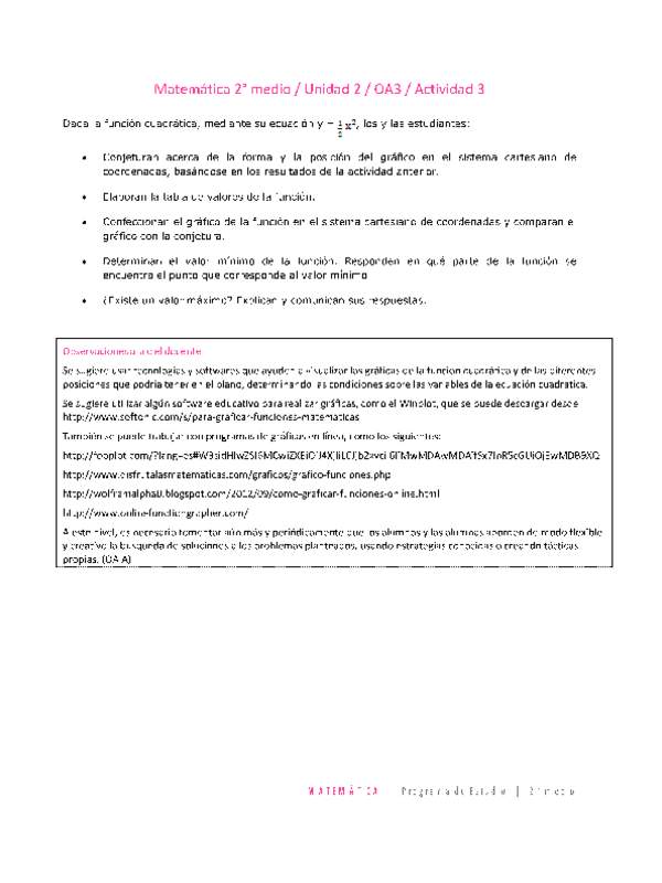 Matemática 2 medio-Unidad 2-OA3-Actividad 3