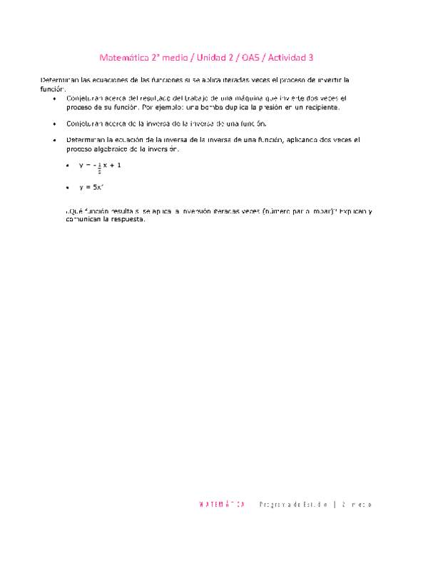 Matemática 2 medio-Unidad 2-OA5-Actividad 3