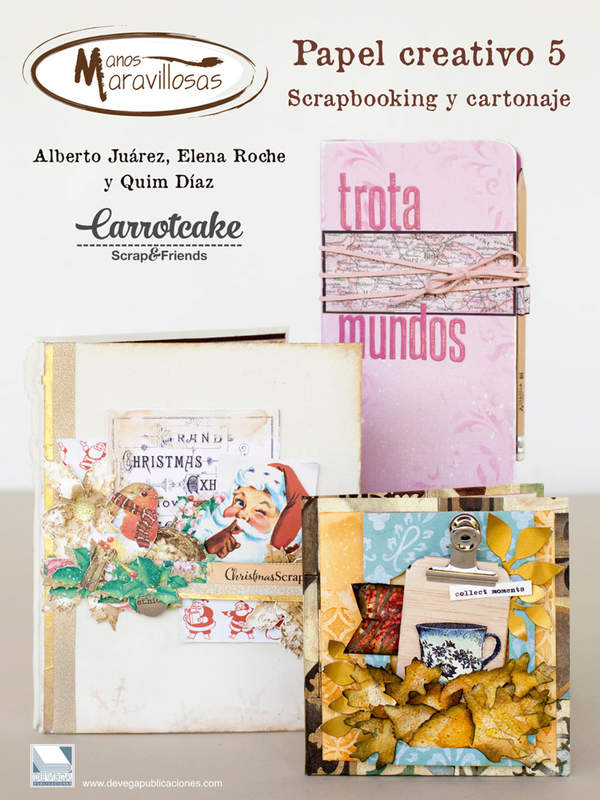 Papel Creativo 5 manos maravillosas Scrapbooking y cartonaje por Carrotcake