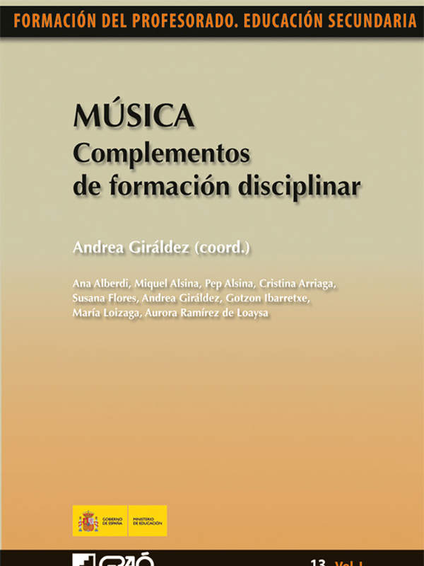 Música. Complementos de formación disciplinar