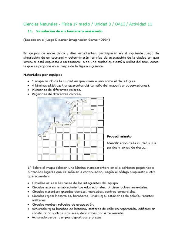 Ciencias Naturales 1 medio-Unidad 3-OA13-Actividad 11