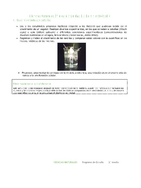 Ciencias Naturales 2 medio-Unidad 3-OA6-Actividad 4