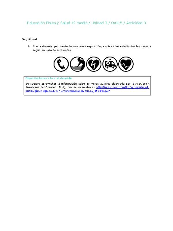 Educación Física 1 medio-Unidad 3-OA4;5-Actividad 3
