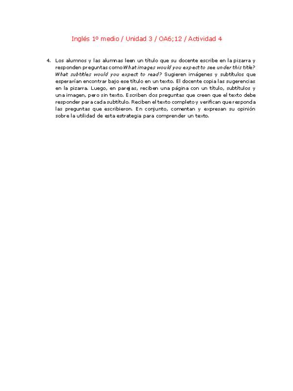 Inglés 1 medio-Unidad 3-OA6;12-Actividad 4