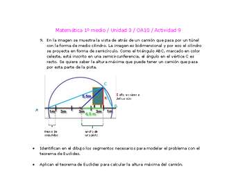 Matemática 1 medio-Unidad 3-OA10-Actividad 9