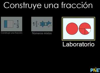 Construye una fracción