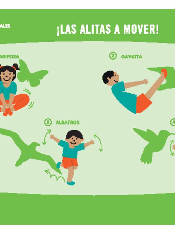 ¡Las alitas a mover!