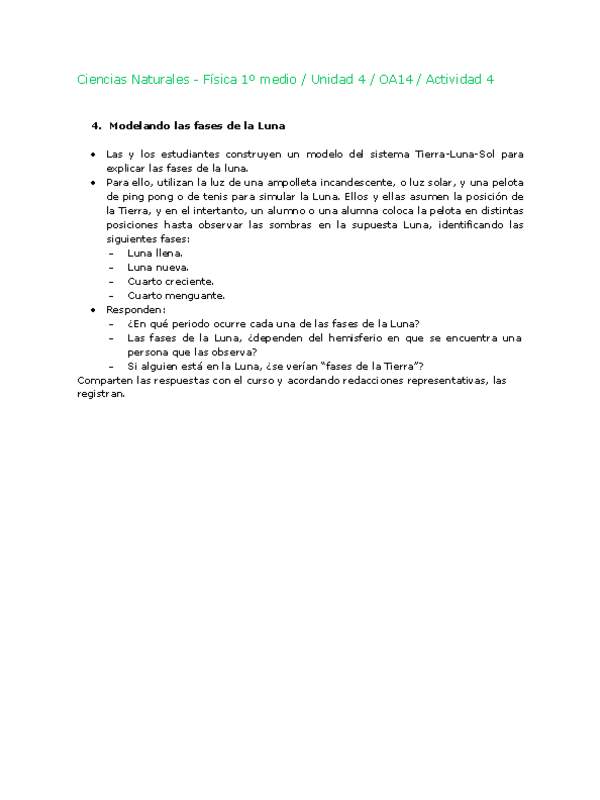 Ciencias Naturales 1 medio-Unidad 4-OA14-Actividad 4